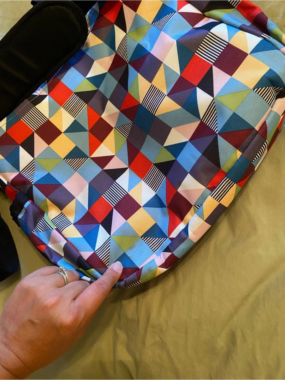 Skip Hop Multi color Diaper Bag